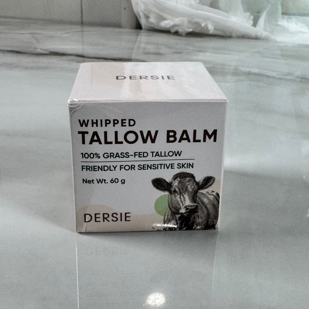 Dersie Whipped Tallow Balm‎ Moisturizer Grass Fed Sensitive Skin Eczema 60 g